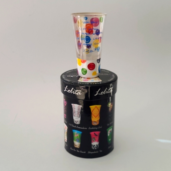 Vintage Lolita Shot glass - Picture 1 of 9